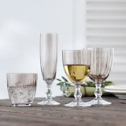 TAFELWERT Weißweinkelch GIORGIA 6er Set rauchbraun