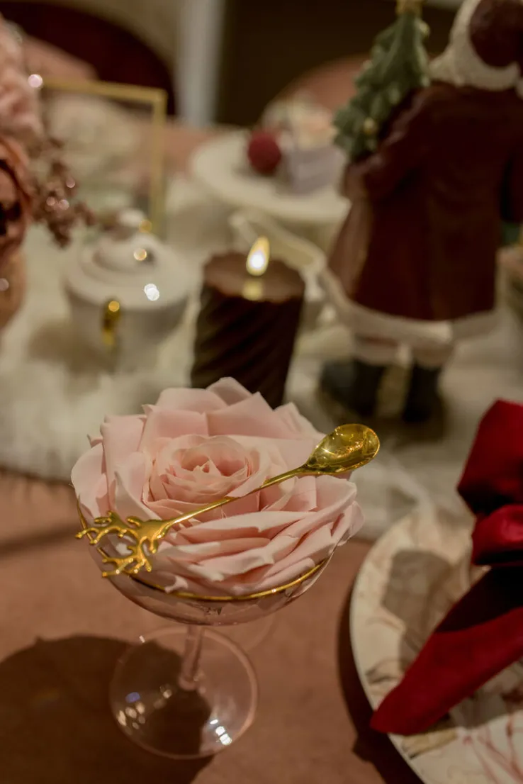 Teelöffel HIRSCH goldfarbig