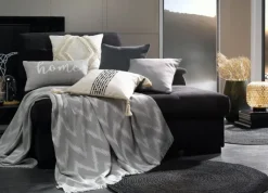 TOM TAILOR Kissenhülle T-FLUFFY R 45 x 45 cm natur