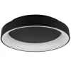 TRIO LED Deckenlampe GIRONA 60 cm schwarz