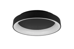 TRIO LED Deckenlampe GIRONA 60 cm schwarz
