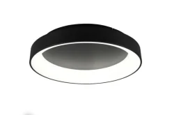 TRIO LED Deckenlampe GIRONA 60 cm schwarz