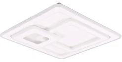 TRIO LED Deckenlampe MITA 51 x 51 cm weiß