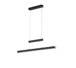 TRIO LED Pendellampe TRAJAN schwarz