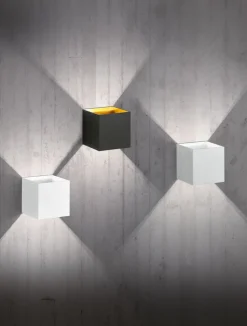 TRIO LED Wandlampe LOUIS alufarbig