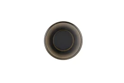 TRIO LED Wandleuchte CELESTE 22 cm schwarz /Rauchglas