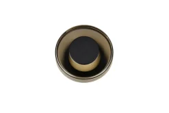 TRIO LED Wandleuchte CELESTE 22 cm schwarz /Rauchglas