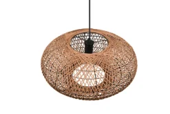 TRIO Retrofit Pendelleuchte HEDDA 52 cm Sisal