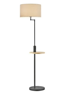 TRIO Retrofit Stehlampe CLAAS mit Tisch und USB