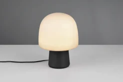 TRIO Retrofit Tischlampe STEEN 27 cm schwarz