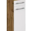 Unterschrank LIVORNO 30 x 64 cm Wotan Eiche/ Weiß matt