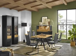 VENJAKOB Esstisch 160 x 90 cm Santanaeiche hell geölt