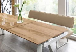 VENJAKOB Esstisch ET159KLU 160-225 x 90 cm Santanaeiche