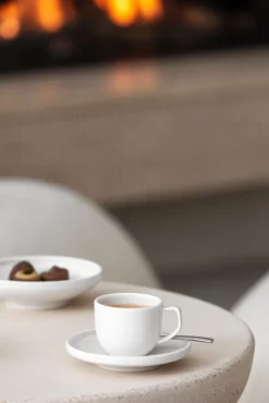 Villeroy & Boch Espressotasse AFINA Porzellan weiß