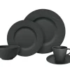 Villeroy & Boch Kombiservice MANUFACTURE ROCK 20-teilig schwarz