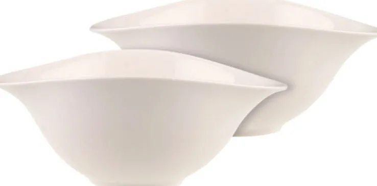 Villeroy & Boch Salatschale VAPIANO 2er Set weiß