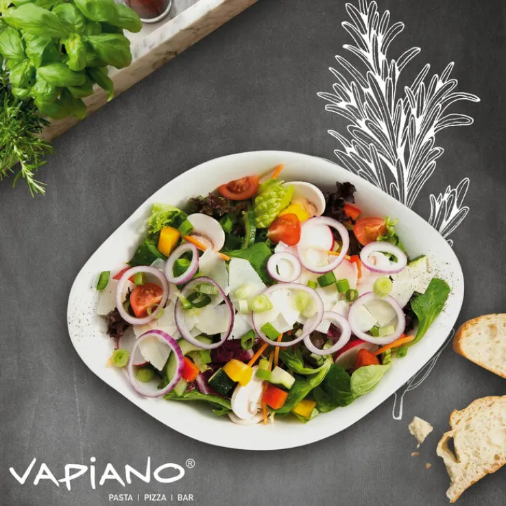 Villeroy & Boch Salatschale VAPIANO 2er Set weiß
