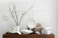 Villeroy & Boch Servierplatte NEW MOON Ø 36,8 cm weiß