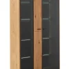 Vitrine AREZZO Wildeiche II 100 x 186 cm