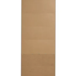 Vitrine BASIC 101 x 230 cm nebelgrau/schwarz