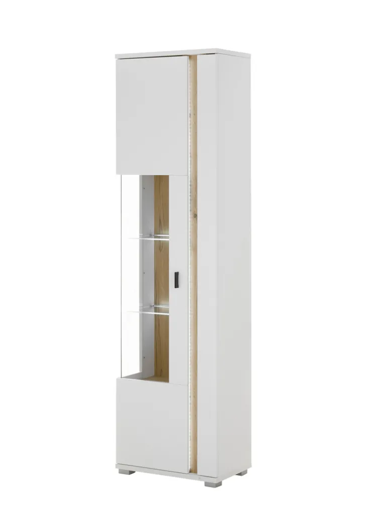 Vitrine LONG ISLAND L 55 cm weiß