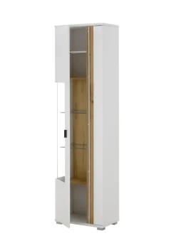 Vitrine LONG ISLAND L 55 cm weiß