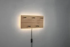 Wandgarderobe ROMY 40 cm braun /schwarz