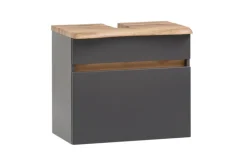 Waschbeckenunterschrank BRÜGGE grau 61cm