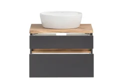 Waschtisch BRÜGGE grau 61cm