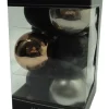 Weihnachtskugel Set 9-tlg. 6 cm mehrfarbig modern