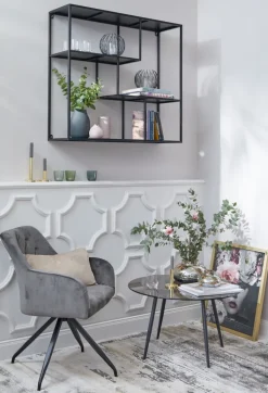 Windlicht CEYLON Urban Safari Metall schwarz