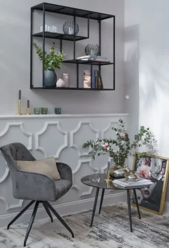 Windlicht CEYLON Urban Safari Metall schwarz