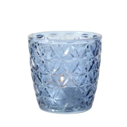 Windlicht MARILU 4er Set blau