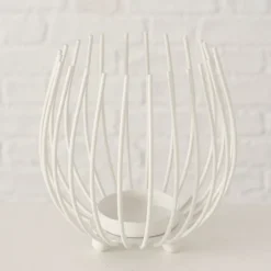 Windlicht Set LAVAL 4-teilig weiß