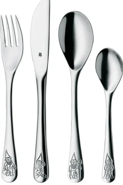 WMF Kinderbesteckset ZWERGE 4-teilig Edelstahl