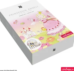 WMF Kindergeschirr-Set PRINZESSIN ANNELI 6-teilig Porzellan/Edelstahl