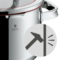 WMF Kochtopf FUNCTION 8800 ml silberfarbig