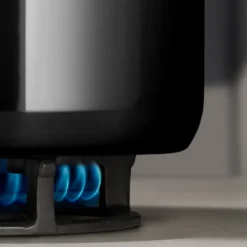 WMF Kochtopf-Set FUSIONTECESSENTIALPRO 7-teilig Metall/Glas Schwarz/Silberfarbig