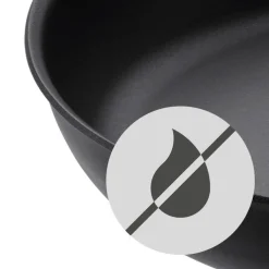 WMF Stielpfanne STEAK PROFI 28 cm Edelstahl schwarz