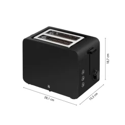 WMF Toaster STELIO BLACK Metall Schwarz