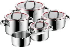 WMF Topf-Set FUNCTION 4 5-teilig Edelstahl silberfarbig