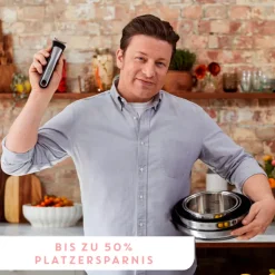 WMF Topfset JO COOK SMART Edelstahl 5-teilig Silberfarbig/Schwarz