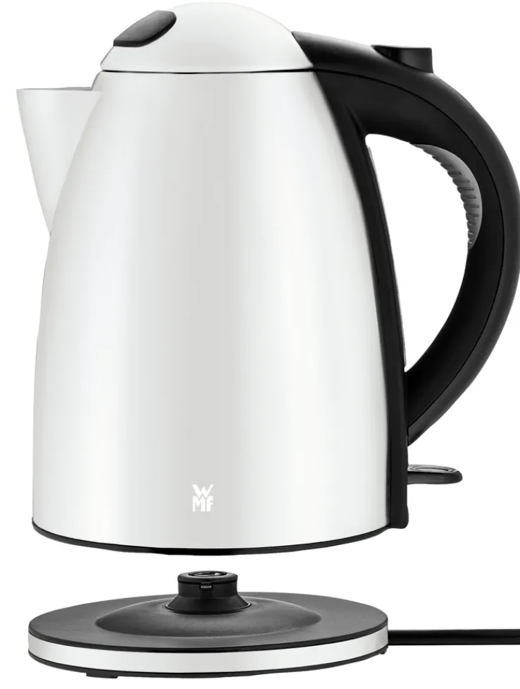 WMF Wasserkocher STELIO PAPER Metall 17 x 22 x 24,5 cm Silberfarbig