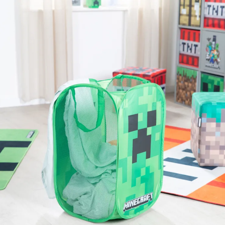 Wäschebox MINECRAFT grün