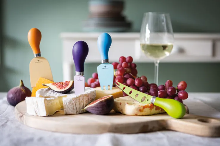 ZASSENHAUS Käsemesser-Set EASY CUT 4-teilig mehrfarbig