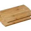 ZASSENHAUS Schneide-/ Frühstücksbrett 2er Set 15 x 22 cm Bambusholz