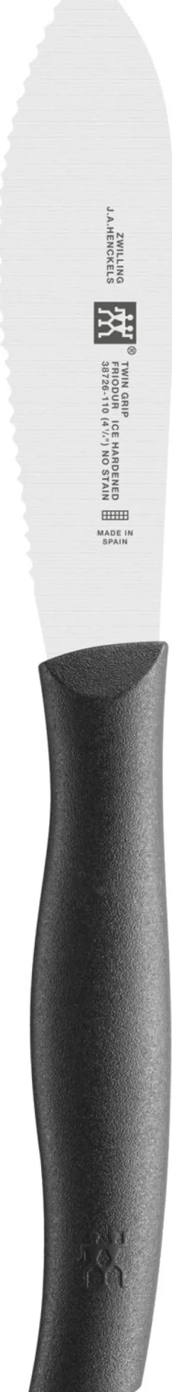 ZWILLING Brötchenmesser TWIN GRIP 21,9 cm Edelstahl schwarz