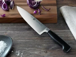 ZWILLING Messerblock VIER STERNE 7-teilig BAMBUS braun