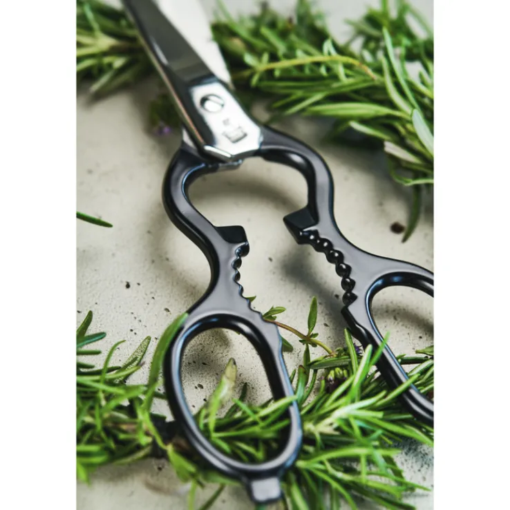 ZWILLING Vielzweckschere Edelstahl 20 cm schwarz